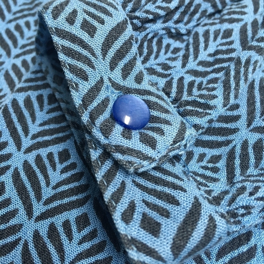 Kaffe Kamarlu Amber women's blue tunic size 38 - Picture 5 of 11